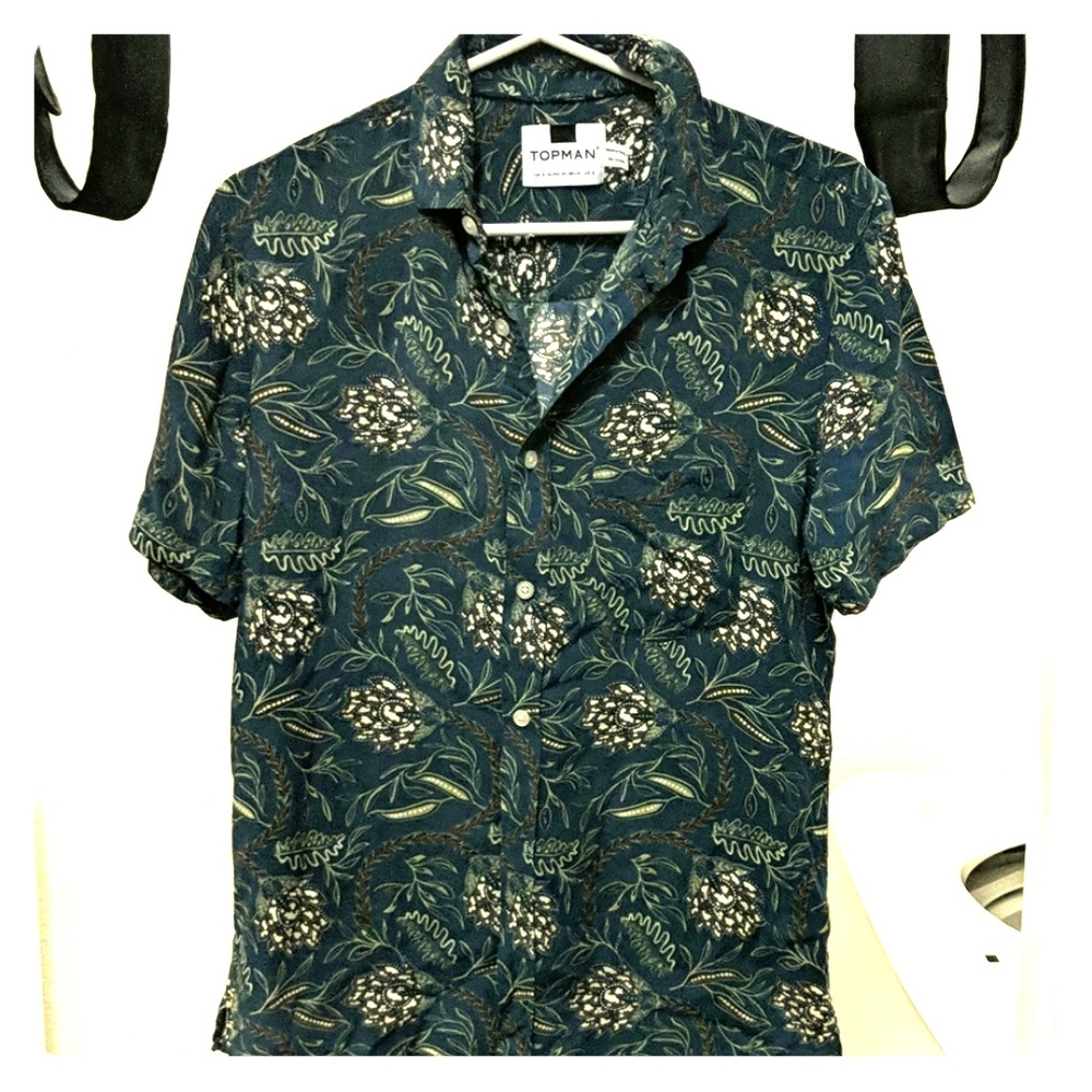 Topman floral button down